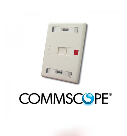 Mặt nạ 1-port Faceplate COMMSCOPE (272368-1)